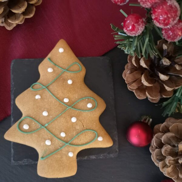 Image of a gluten-free and dairy-free Gingerbread Tree