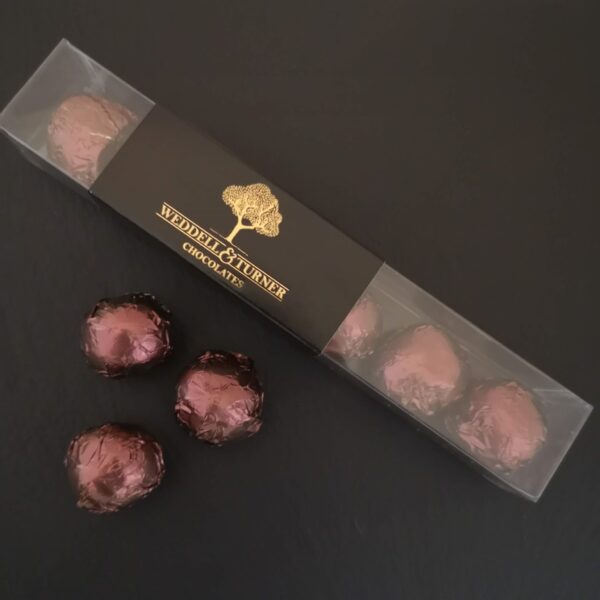 Image of a Gluten-free and dairy-free Disaronno Truffle