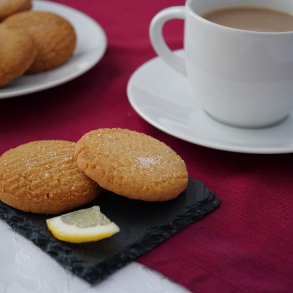 Image of a gluten-free and dairy-free Lemon Biscuits