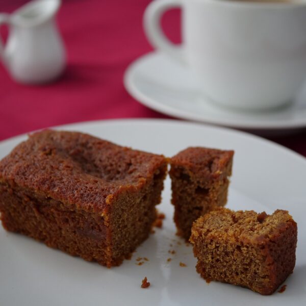 Image of a gluten-free and dairy-free Sticky Ginger Cake